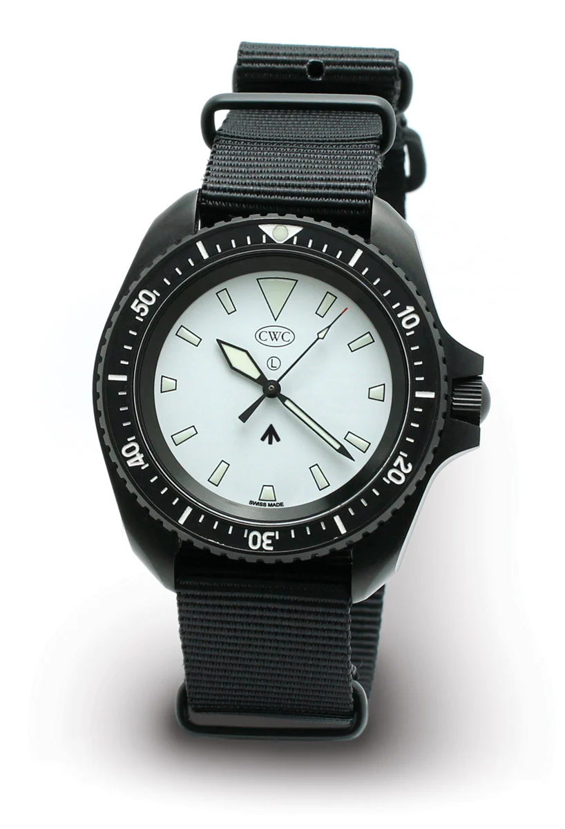 CWC Arctic Radar Quartz Diver Watch (White Dial) - Image 3