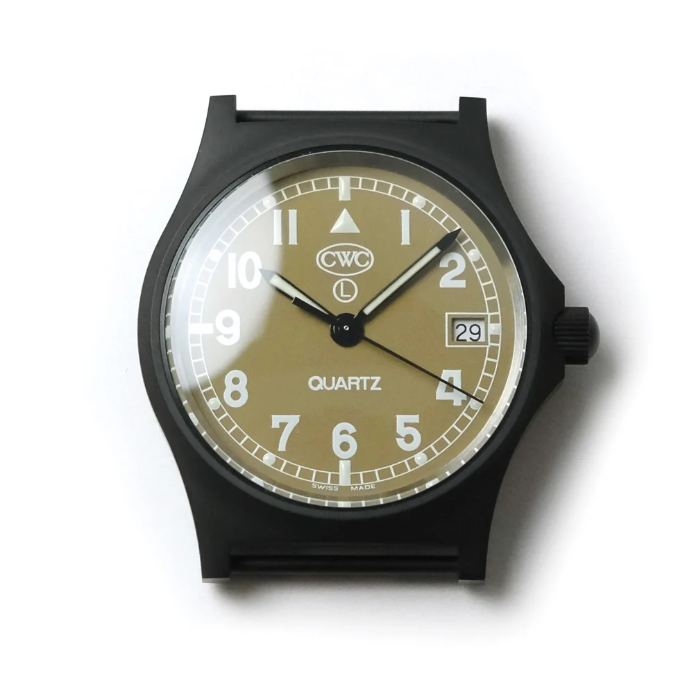 CWC GS Sapphire Desert Storm Watch, Black Case with Sand Dial - Image 3