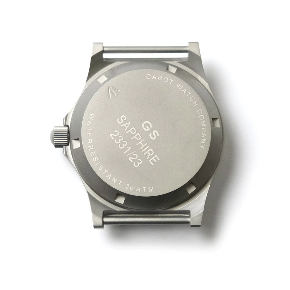 CWC GS Sapphire Military Green Watch, Stainless Steel with Green Dial - Image 4